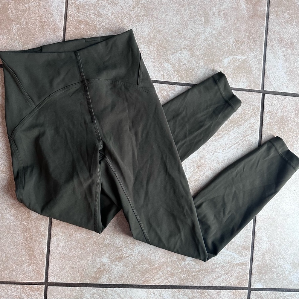lululemon athletica Olive Green Leggings
